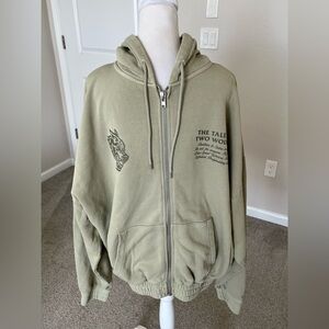 NWT Darc Sport Southwest Paisley Chambers Vintage Zip Up Hoodie Size Large